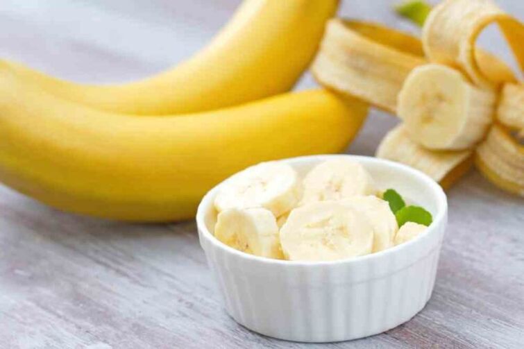 Banane pour masque anti-âge